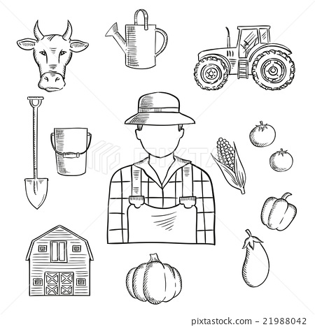 farm农场简笔画